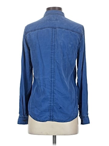 7 For All Mankind Long Sleeve Button-Down Shirt (view 2)