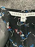 Veronica Beard 100% Silk Floral Black Casual Dress Size 6 - photo 7