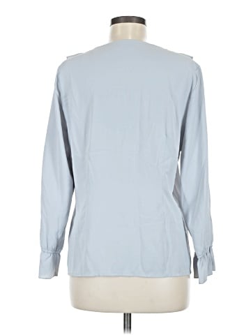 Allegra K Long Sleeve Blouse (view 2)