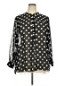 Vince Camuto 100% Polyester Polka Dots Black Long Sleeve Blouse Size 2X - photo 1