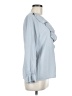 Allegra K 100% Polyester Blue Long Sleeve Blouse Size M - photo 4