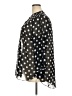 Vince Camuto 100% Polyester Polka Dots Black Long Sleeve Blouse Size 2X - photo 5