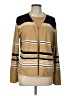 Sag Harbor 100% Acrylic Tan Cardigan Size L (petite) - photo 1