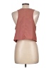 Vanilla Star Brown Sleeveless Blouse Size L - photo 2