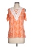 New Directions Orange Sleeveless Blouse Size L (petite) - photo 1