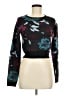 Glamorous Floral Black Pullover Sweater Size M - photo 1