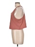 Vanilla Star Brown Sleeveless Blouse Size L - photo 5