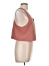 Vanilla Star Brown Sleeveless Blouse Size L - photo 4