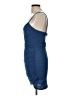 Windsor Solid Blue Cocktail Dress Size L - photo 5