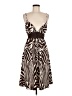 AP.NY Animal Print Brown Cocktail Dress Size M - photo 1