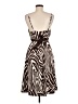 AP.NY Animal Print Brown Cocktail Dress Size M - photo 2