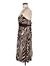 AP.NY Animal Print Brown Cocktail Dress Size M - photo 5