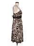 AP.NY Animal Print Brown Cocktail Dress Size M - photo 4