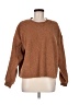 American Eagle Outfitters 100% Polyester Solid Brown Pullover Sweater Size M - photo 1
