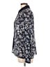 Daniel Rainn 100% Rayon Blue Long Sleeve Blouse Size L - photo 5