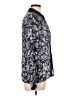 Daniel Rainn 100% Rayon Blue Long Sleeve Blouse Size L - photo 4
