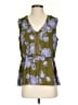 CAbi 100% Polyester Green Sleeveless Blouse Size S - photo 1
