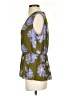CAbi 100% Polyester Green Sleeveless Blouse Size S - photo 5