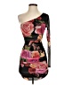 AFRM Graphic Black Cocktail Dress Size XS - photo 1