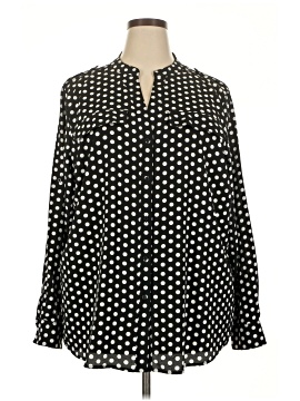 Calvin Klein Long Sleeve Blouse (view 1)