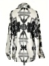 Elan Print Gray Jacket Size S - photo 2