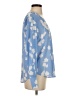 Ann Taylor Blue Long Sleeve Blouse Size S - photo 4