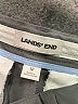 Lands' End Solid Gray Casual Pants Size 12 - photo 3