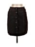 Ann Taylor 100% Leather Brown Leather Skirt Size 2 - photo 1