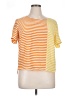 Akris Punto Color Block Yellow Short Sleeve Top Size 16 - photo 1