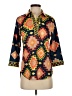 Gretchen Scott Designs Print Orange 3/4 Sleeve Blouse Size XS - photo 1