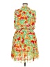 CAbi 100% Polyester Tropical Orange Cocktail Dress Size XXL - photo 2