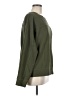 Zella Solid Green Sweatshirt Size M - photo 4