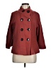Chico's Solid Red Coat Size Med (1) - photo 1