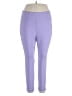 Dear Scarlett Solid Purple Active Pants Size XXL - photo 1