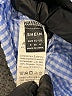 Shein 100% Polyester Checkered-gingham Blue Casual Dress Size 4 - photo 7