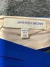 Lavender Brown 100% Polyester Blue Sleeveless Blouse Size XS - photo 7