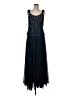 Jkara 100% Polyester Blue Cocktail Dress Size 6 - photo 1