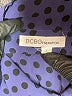 BCBGeneration 100% Polyester Polka Dots Purple Long Sleeve Blouse Size L - photo 7