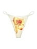 Unbranded Floral Ivory Swimsuit Bottoms Size L - photo 1