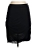 Helmut Lang Solid Black Casual Skirt Size S - photo 1