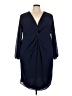 Quiz Blue Cocktail Dress Size 22 - photo 1