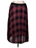 CeCe 100% Polyester Plaid Red Formal Skirt Size 1X - photo 1