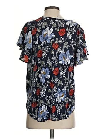Ann Taylor LOFT Outlet Short Sleeve Blouse (view 2)