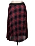 CeCe 100% Polyester Plaid Red Formal Skirt Size 1X - photo 2
