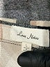 Love Notes 100% Cotton Plaid Tan Long Sleeve Button-Down Shirt Size L - photo 7