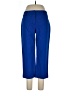 Rafaella Solid Blue Casual Pants Size 10 - photo 1