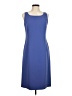 John Meyer 100% Polyester Solid Blue Casual Dress Size 6 - photo 1