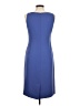 John Meyer 100% Polyester Solid Blue Casual Dress Size 6 - photo 2