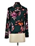 Cartonnier 100% Polyester Floral Teal Blazer Size 0 - photo 2