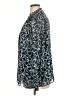 Lane Bryant 100% Polyester Animal Print Green 3/4 Sleeve Blouse Size 16 - photo 5